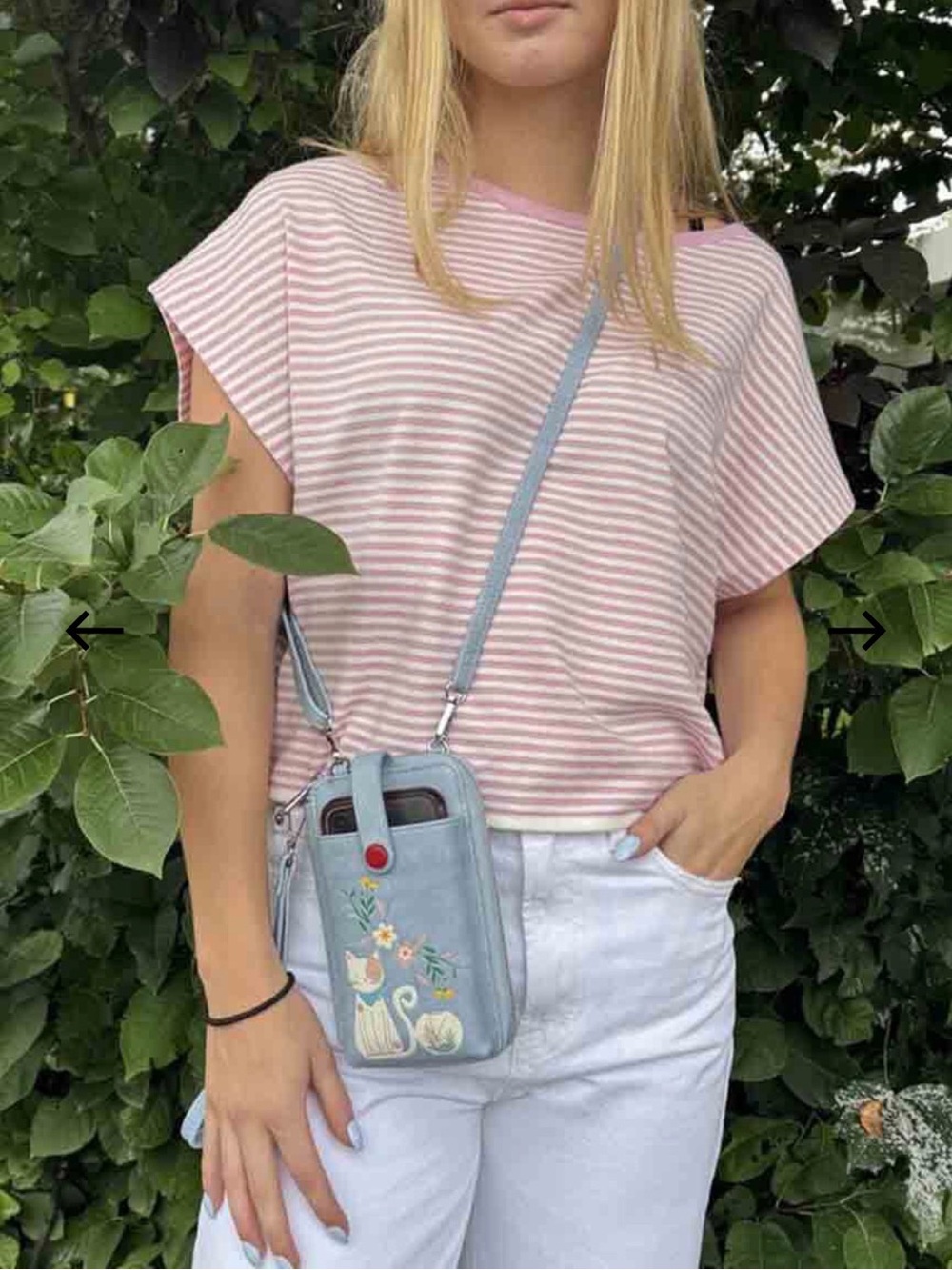 Espe vegan leather crossbody phone pouch - Picture 7 of 7